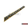 Genuine VW VENTO GLX Rear Trunk Boot Badge Emblem - 1H5853687AFZ10