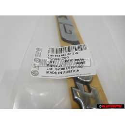 Genuine VW VENTO GLX Rear Trunk Boot Badge Emblem - 1H5853687AFZ10