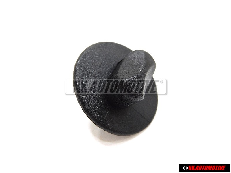 Genuine VW Knob For Floor Cover Satin Black - 3D0864851 B41