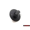 Genuine VW Knob For Floor Cover Satin Black - 3D0864851 B41
