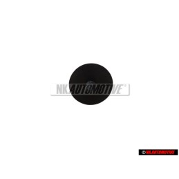 Genuine VW Knob For Floor Cover Satin Black - 3D0864851 B41