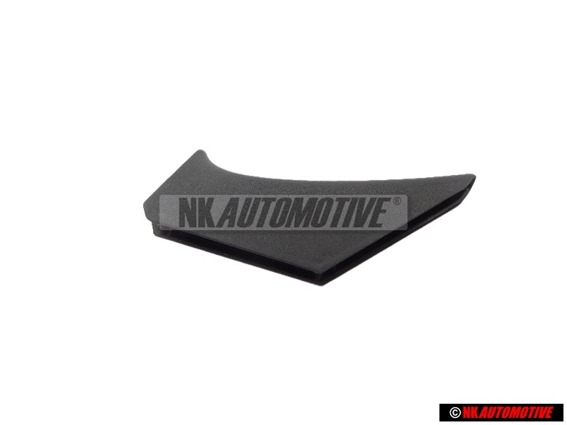 Genuine VW Cover Cap Satin Black - 1H5807245 01C