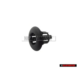 Genuine VW Rosette Satin Black - 3B4867109 01C