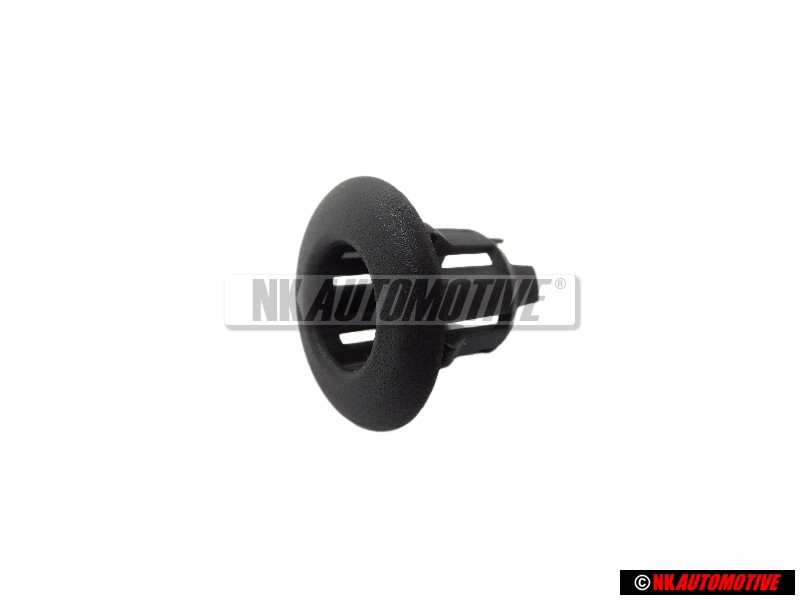 Genuine VW Rosette Satin Black - 3B4867109 01C
