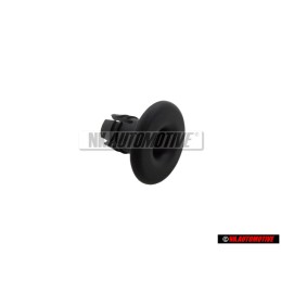 Genuine VW Rosette Satin Black - 3B9861587A B41