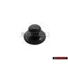 Genuine VW Knob For Floor Cover Black - 255863981 041