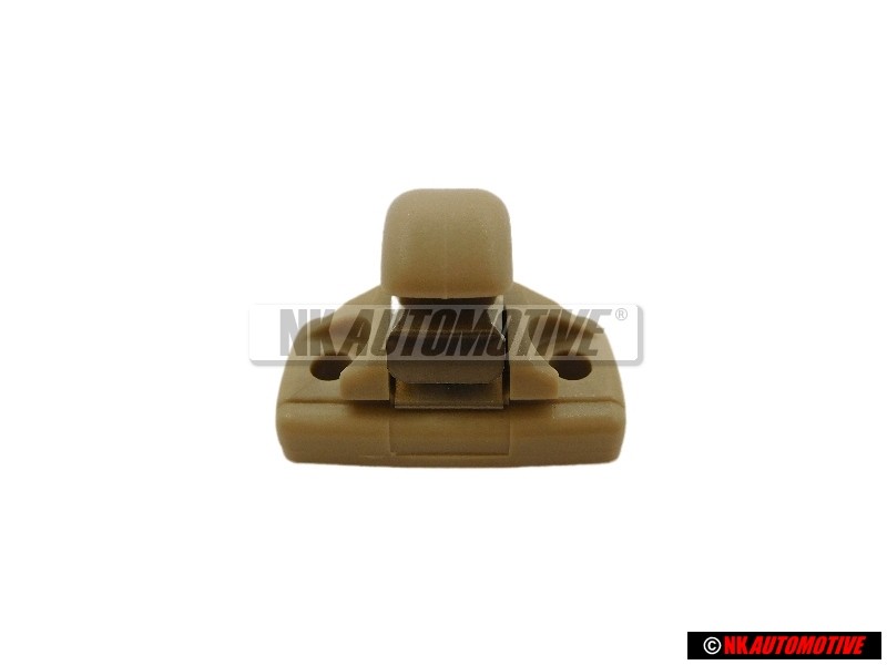 Genuine VW Retainer For Sun Visor Pure Beige - 3B0857561B 7G8