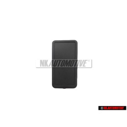 Genuine VW End Cap Satin Black - 701831737 01C