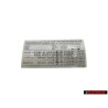 Genuine VW Data Plate For Tyre Pressure - 7D0010266P