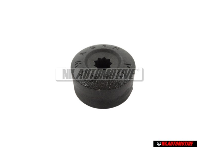 Genuine VW Cap - Wheel Bolt Satin Black - 7M3601173A 01C