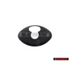 Genuine VW Rosette Satin Black - 313877465 01C