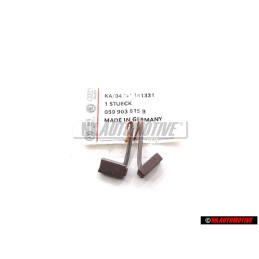 Genuine VW 1 Set: Carbon Brushes - 059903515B