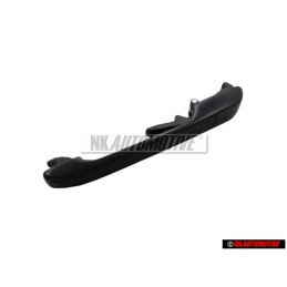 Genuine VW Door Handle, Outer, Black - 173839206D
