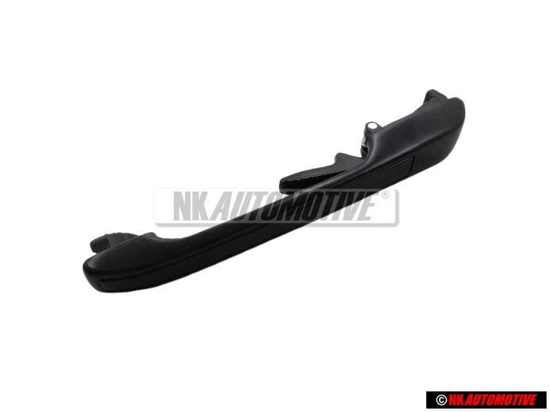 Genuine VW Door Handle, Outer, Black - 173839206D