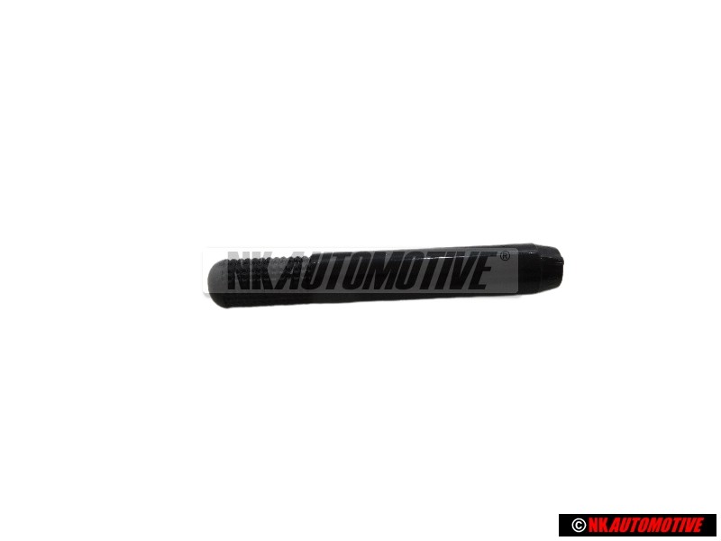 Genuine VW Knob For Locking Rod Satin Black - 1H0837187 01C