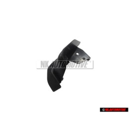 Genuine VW Hinge Cover Satin Black - 1J0823630E 01C