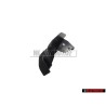 Genuine VW Hinge Cover Satin Black - 1J0823630E 01C