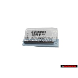 Genuine Audi QUATTRO Rear Boot Badge Emblem Chrome - 8H0853737 2ZZ