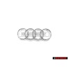 Genuine Audi Rings Front Grill Badge Emblem Chrome - 8J0853605B 2ZZ