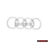 Genuine Audi Rings Rear Boot Badge Emblem Chrome - 8W8853742 2ZZ