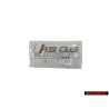 Genuine Audi RSQ8 Rear Boot Badge Emblem Chrome Red - 4M8853740 2ZZ