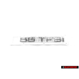 Genuine Audi 55 TFSI Rear Boot Badge Emblem Chrome - 4H0853744C 2ZZ