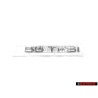 Genuine Audi 55 TFSI Rear Boot Badge Emblem Chrome - 4H0853744C 2ZZ