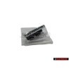 Genuine Audi QUATTRO Front Grill Badge Emblem Chrome - 4H0853736A 2ZZ
