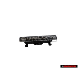 Genuine Audi QUATTRO Front Grill Badge Emblem Black Chrome - 4N0853736 2ZZ