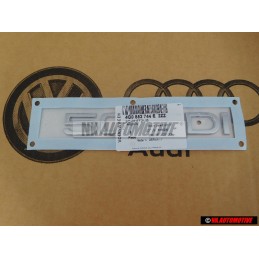 Genuine Audi 50 TDI Rear Boot Badge Emblem Chrome - 4G0853744E 2ZZ