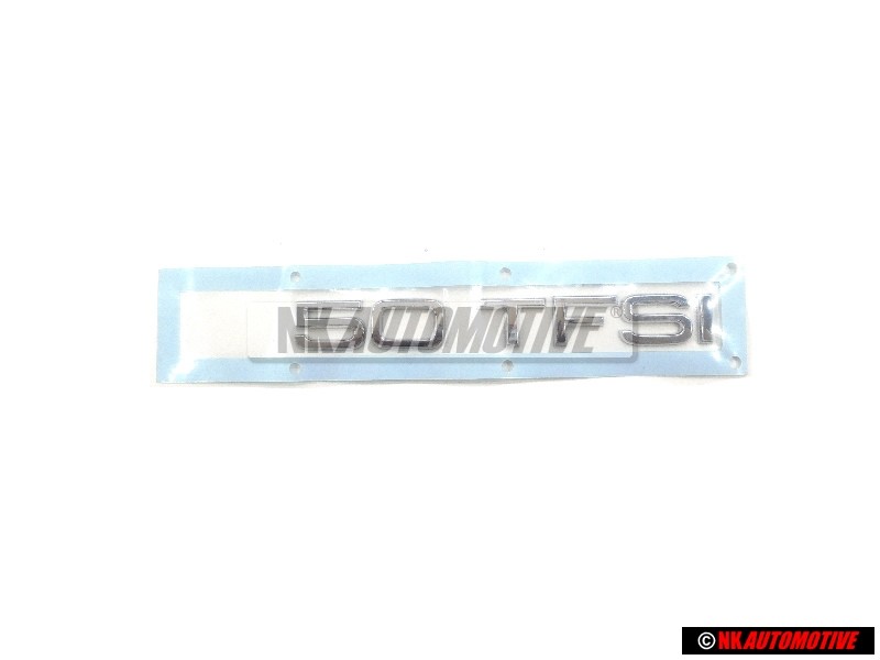 Genuine Audi 50 TFSI Rear Boot Badge Emblem Chrome - 4G0853744C 2ZZ
