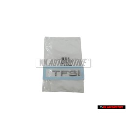 Genuine Audi TFSI Rear Boot Badge Emblem Chrome - 8X0853737A 2ZZ