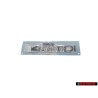 Genuine Audi 40 TDI Rear Boot Badge Emblem Chrome - 8K0853744E 2ZZ