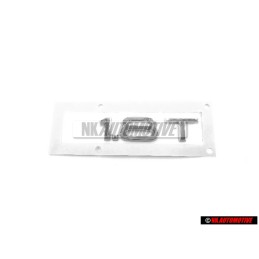 Genuine Audi 1.8T Rear Boot Badge Emblem Chrome - 8H0853743B 2ZZ