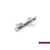 Genuine Audi QUATTRO Front Grill Badge Emblem Chrome - 8K9853736A 2ZZ