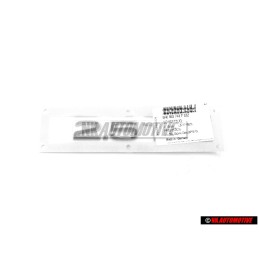 Genuine Audi 2.5 TDI Rear Boot Badge Emblem Chrome - 8H0853743F 2ZZ