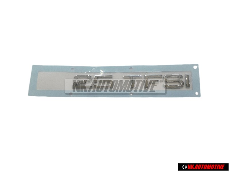 Genuine Audi 25 TFSI Rear Boot Badge Emblem Chrome - 8K0853744 2ZZ