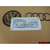 Genuine Audi Q8 Rear Boot Badge Emblem Chrome - 4M8853741A 2ZZ