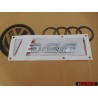 Genuine Audi SQ8 Rear Boot Badge Emblem Chrome Red - 4M8853735 2ZZ