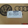 Genuine Audi V12 Side Badge Emblem Chrome - 4L0853601A 2ZZ