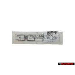 Genuine Audi 30 TDI Rear Boot Badge Emblem Chrome - 8U0853744B 2ZZ