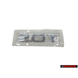Genuine Audi 2.0T Rear Boot Badge Emblem Chrome - 8R0853743A 2ZZ