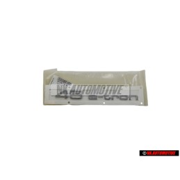 Genuine Audi 45 E-TRON Rear Boot Badge Emblem Chrome - 4M0853744B 2ZZ