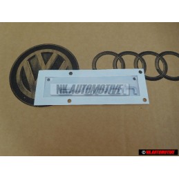 Genuine Audi E-TRON Side Badge Emblem Chrome - 8V4853601 2ZZ