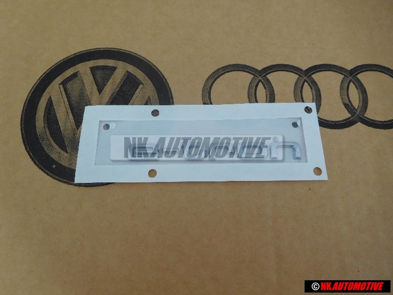 Genuine Audi E-TRON Side Badge Emblem Chrome - 8V4853601 2ZZ