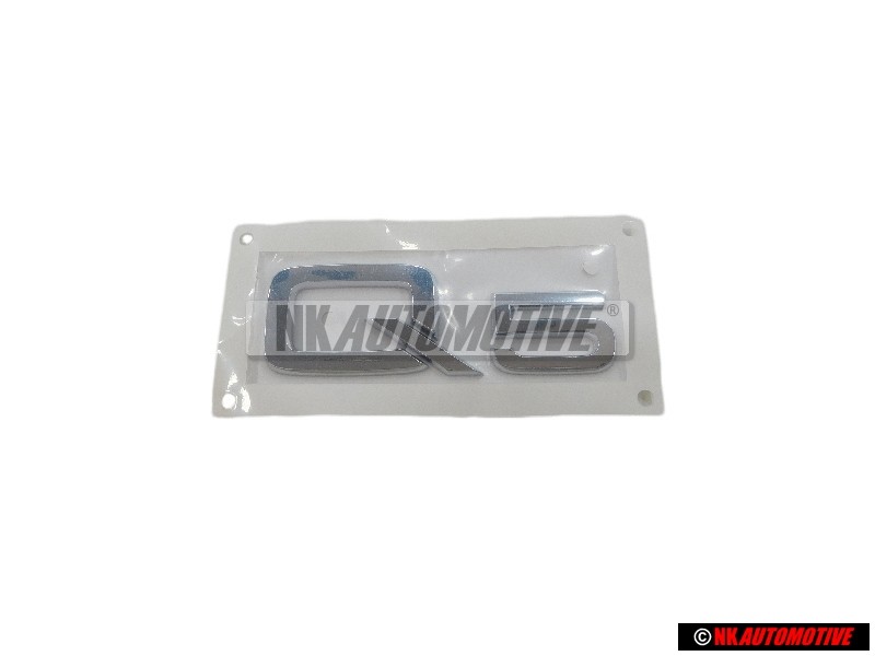 Genuine Audi Q5 Rear Boot Badge Emblem Chrome - 8R0853741 2ZZ