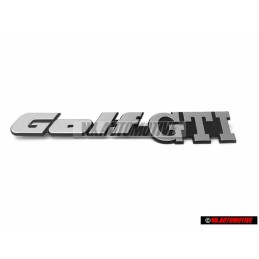 Genuine VW Golf Gti Rear Boot Badge Emblem Silver - 191853687N GX2