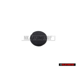 Genuine VW Cover Cap Satin Black - 357867169 B41