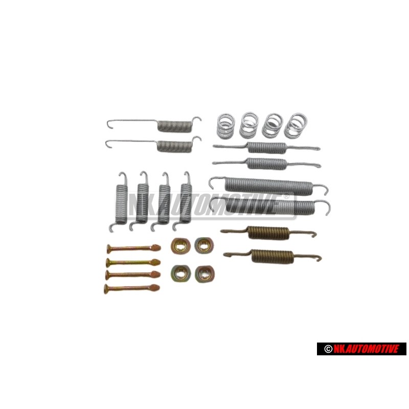 Genuine VW 1 Set Fastening Parts For Brake Shoes - 701698545