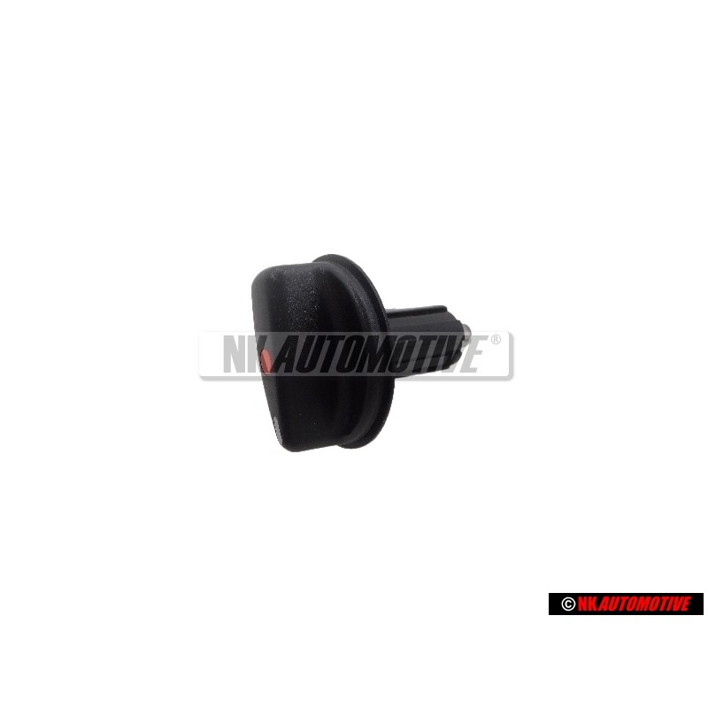 Genuine VW Knob Satin Black - 701819129A 01C